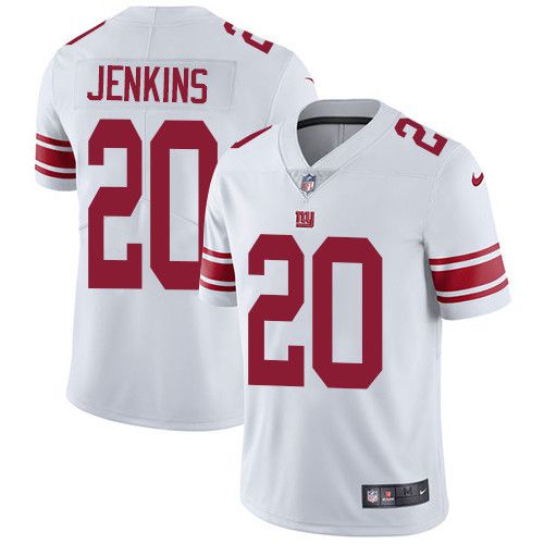 Men New York Giants 20 Janoris Jenkins Nike White Vapor Limited NFL Jersey
